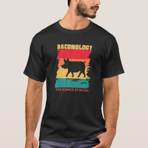 Bakonologie: Die Wissenschaft des Vintagen Grils v T-Shirt