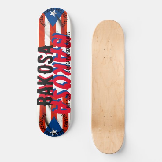 BAKOSA BAKOSA 8 1/4" Skateboard Deck (Vorderseite)