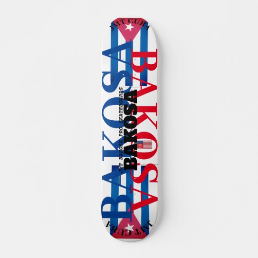 BAKOSA JMT CUBA 7 3/4" Skateboard Deck (Vorne)
