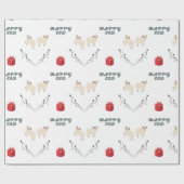 bakra eid- eid mubarak-Happy Eid Geschenkpapier (Flach)