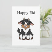 Bakra Eid Mubarak Feiertagskarte (Stehend Vorderseite)