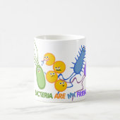Bakterielle Freunde Kaffeetasse (Mittel)