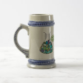 Bakterielle Kultur Bierglas (Links)