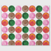 Bakterielle Teller Geschenkpapier (Flach)