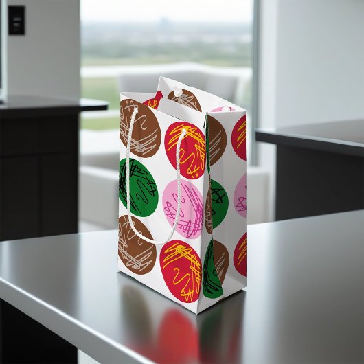 Bakterielle Teller Kleine Geschenktüte