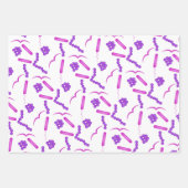 Bakterielle Teller und Gramstadien Geschenkpapier Set (Vorderseite 3)