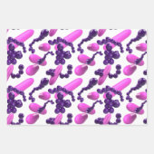 Bakterielle Teller und Gramstadien Geschenkpapier Set (Vorderseite 2)