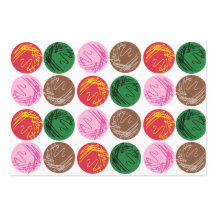 Bakterielle Teller und Gramstadien