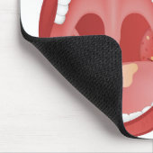 Bakterielle Tonsillitis Mousepad (Ecke)