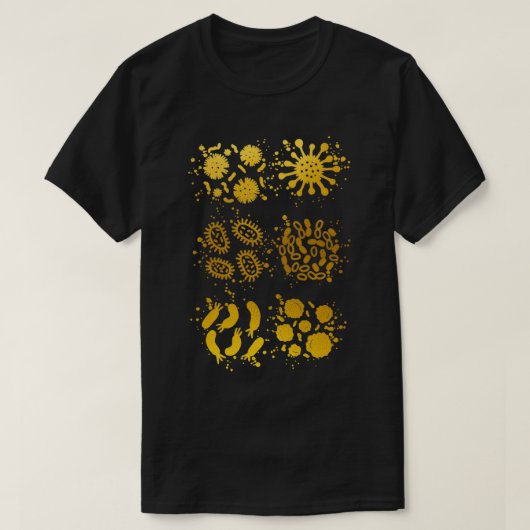 Bakterien 12 T-Shirt (Design vorne)