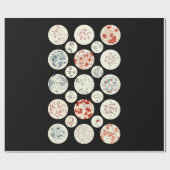 Bakterien aus der Mikrobiologie winzig Geschenkpapier (Flach)