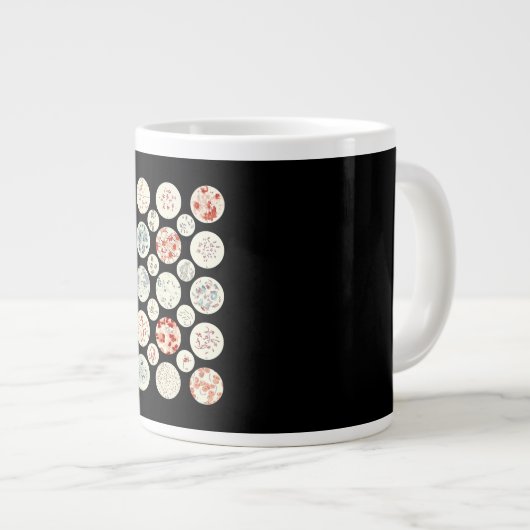 Bakterien aus der Mikrobiologie winzig Jumbo-Tasse (Vorderseite Rechts)