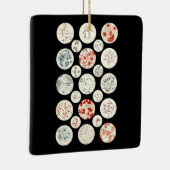 Bakterien aus der Mikrobiologie winzig Keramikornament (Rechts)