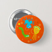Bakterien Button (Vorne & Hinten)