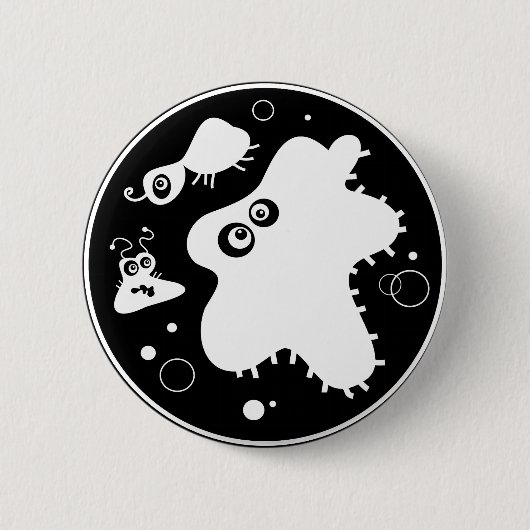 Bakterien Button (Vorderseite)