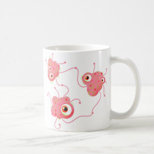 Bakterien-Familie Kaffeetasse