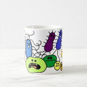Bakterien Kaffeetasse (Mittel)
