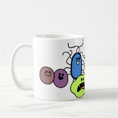Bakterien Kaffeetasse (Links)