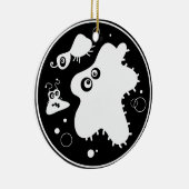 Bakterien Keramik Ornament (Rechts)