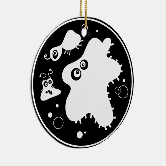 Bakterien Keramik Ornament (Rechts)