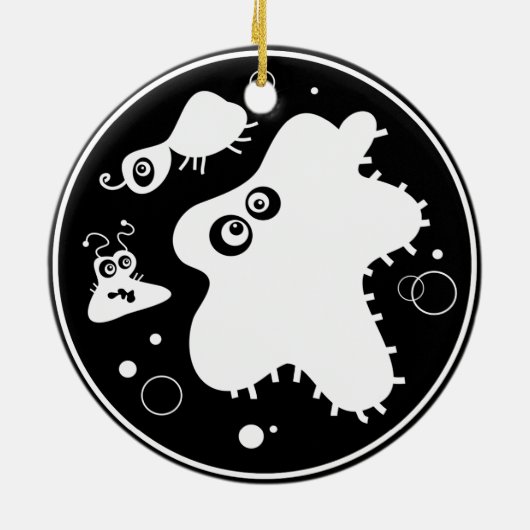 Bakterien Keramik Ornament (Hinten)