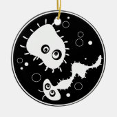 Bakterien Keramikornament (Vorne)