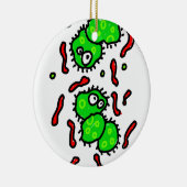 Bakterien Keramikornament (Rechts)