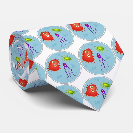 Bakterien Krawatte (Gerollt)