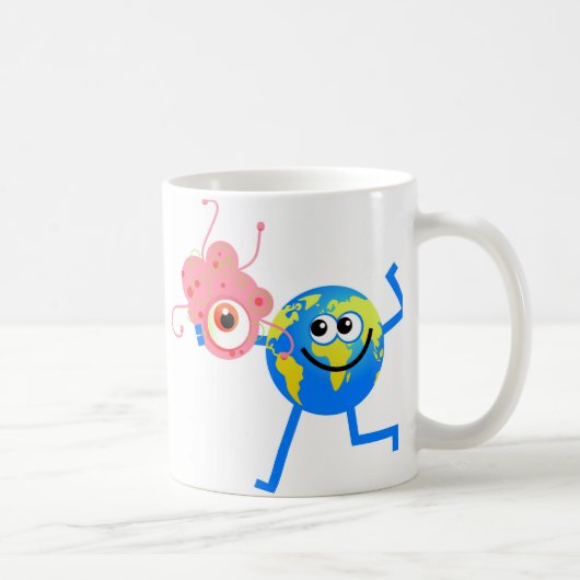 Bakterien-Kugel Kaffeetasse (Rechts)
