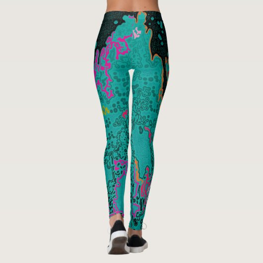 Bakterien Leggings (Rückseite)