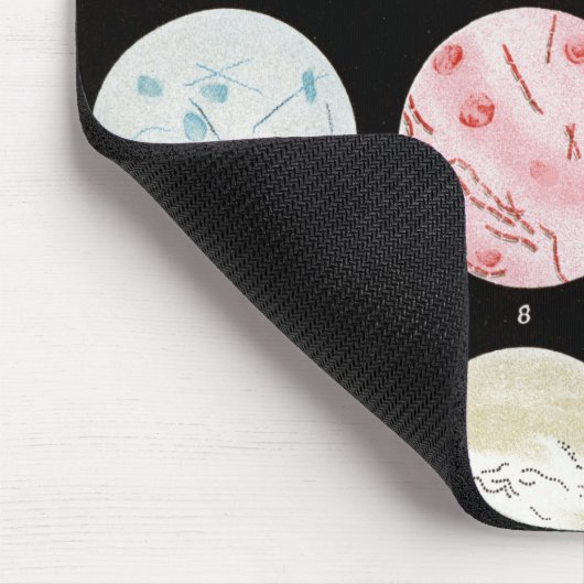 Bakterien Mousepad (Ecke)