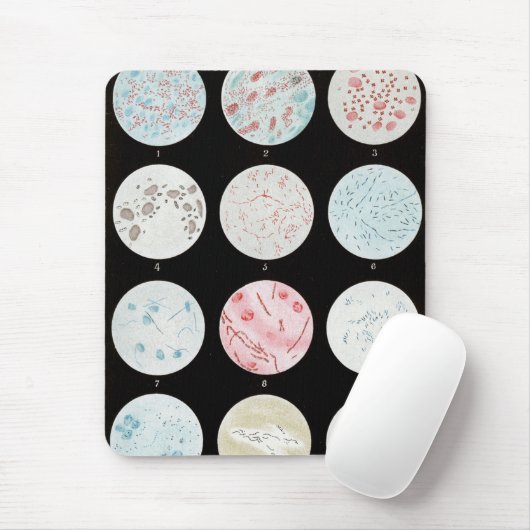 Bakterien Mousepad (Mit Mouse)