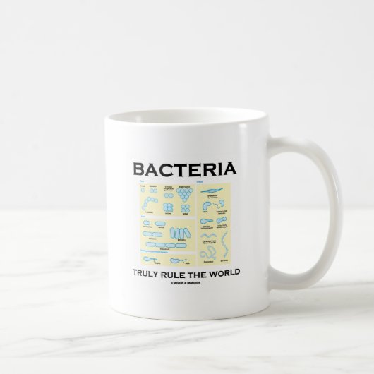Bakterien ordnen wirklich die Welt an Kaffeetasse (Rechts)