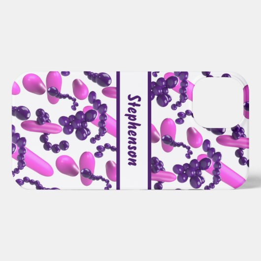 Bakterien Personalisiert iPhone Hülle (Rückseite (Horizontal))