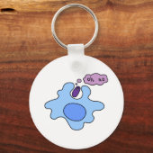 Bakterien Phagozytose Schlüsselanhänger (Vorderseite)