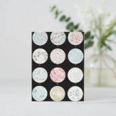 Bakterien Postkarte (Stehend Vorderseite)