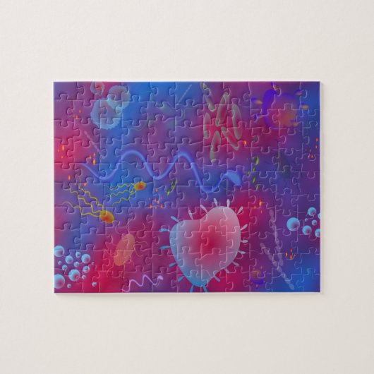 Bakterien Puzzle (Horizontal)