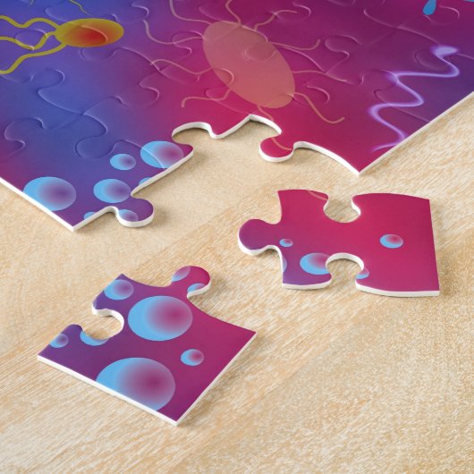 Bakterien Puzzle (Seite)