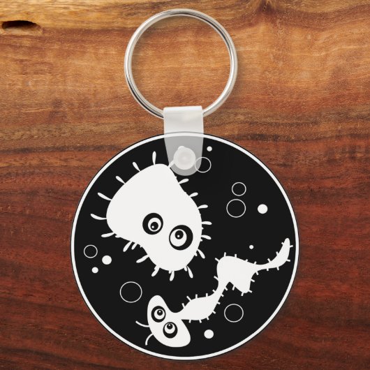 Bakterien Schlüsselanhänger (Vorderseite)