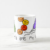 Bakterien sind meine Freunde Kaffeetasse (Mittel)