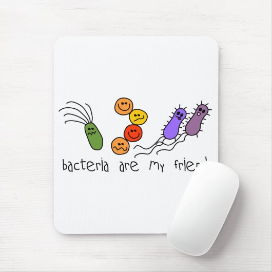 Bakterien sind meine Freunde Mousepad (Mit Mouse)