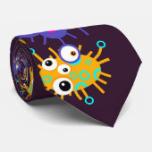 Bakterien-Tapete Krawatte (Gerollt)