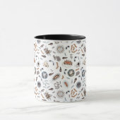 Bakterien u. Virus-Muster Tasse (Zentrum)