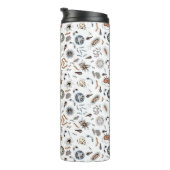 Bakterien u. Virus-Muster Thermosbecher (Nach rechts gedreht)