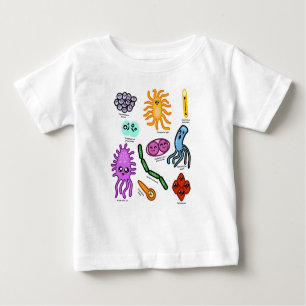 Bakterienarten Baby T-shirt