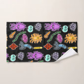 Bakterienarten Badhandtuch Set (Handtuch)