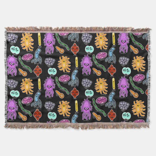 Bakterienarten Decke (Vorderseite)