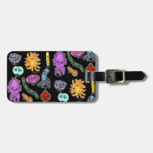 Bakterienarten Gepäckanhänger (Vorderseite horizontal)