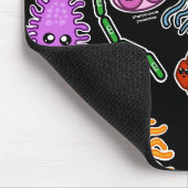 Bakterienarten Mousepad (Ecke)