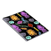 Bakterienarten Notizblock (Rechte Seite)